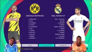 ON S'AFFRONTE sur PES : Finale de la ligue des Champions (Real Madrid - Borussia Dortmund)