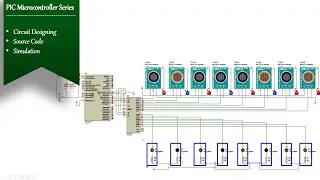 Interfacing MQ series Gas Sensors to PIC16F877A | Simulation | MQ2,MQ3,MQ4,MQ5,MQ6,MQ7,MQ8
