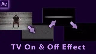 Create a Reusable TV On & Off Effect in Adobe After Effects