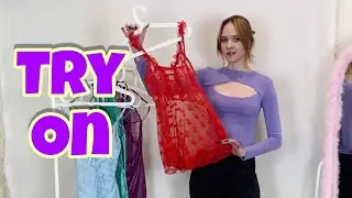 Unveiling the Cozy Elegance: Try On Haul dresses Extravaganza!