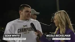 Postgame Interview with Lenoir-Rhyne | 2023 SAC Championship