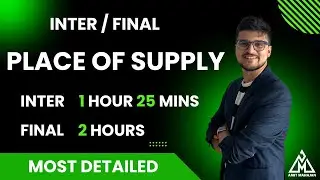 Place of Supply | Final | Super Revision Series | CA Amit Mahajan