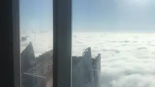 burj khalifa top floor view burj khalifa #shorts