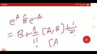 JEST series||Trick to find Expectation value of Momentum by Baker-Hausdorff Relation||JEST:-2012