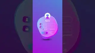 Animated & Effect login form Using HTML CSS |