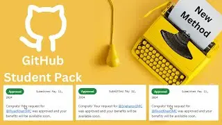 GitHub Student Pack Approved New Method | Unlimited Approved GitHub Student | PART 1 #watch #now