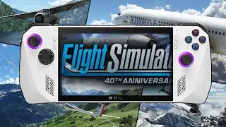 Тест Microsoft Flight Simulator на Asus Rog Ally // полетаем над Вяткой