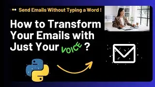 How to send an email without typing a word | Python email.