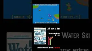 Top 25 Most Valuable Atari 7800 Games #25 - Water Ski #arcade #atari #atari7800 #retrogaming #gaming