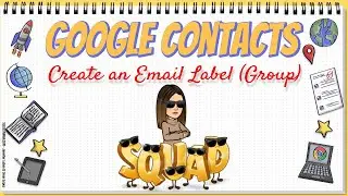 Creating Labels in Contacts