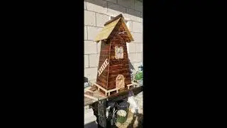 садовая мельница своими руками