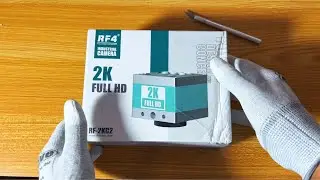 Mobile Repairing 2K RF4 Microscope Camera Unboxing video
