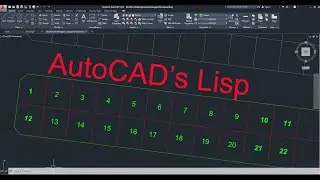 AutoCAD's Lisp Dynamic all lots Numbering
