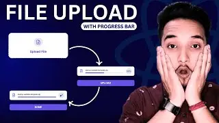 How to Create a File Upload with Progress Bar with React JS | Step-by-Step Tutorial