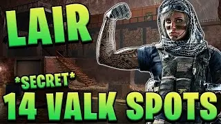*ALL SITES* Valk Setups For Every Site On Lair - Rainbow Six Siege 2024