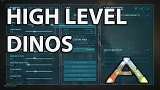 How to Get High Level Dino Spawns Ark Survival Evolved - level 150 / 120