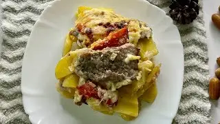 Конина с картошкой в духовке. 🍲 Готовим мясо по-французски из конины.