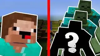 НУБ С ДЕВУШКОЙ СДЕЛАЛ ЗОМБИ ФЕРМУ МУТАНТОВ 100% ТРОЛЛИНГ ЛОВУШКА MINECRAFT