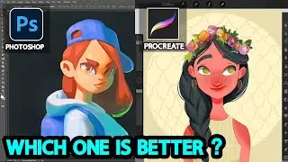 Photoshop vs Procreate