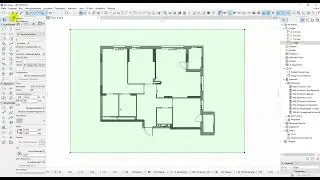 Подложка PDF - превращение в вектор. ArchiCAD