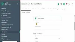 How to change HPE iLO Password