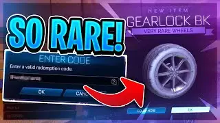 0.0001% of players have this SECRET CODE in Rocket League... [SO RARE]