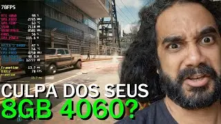 RTX 4060 NO NOVO UPDATE DO CYBERPUNK 2077 VERSÃO 2.2 COM O RYZEN 5 8400F EM 1080p, 2K e 4K