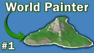 🗺️ World Painter Tutorial - #1 -  How to Make Custom Maps in Minecraft