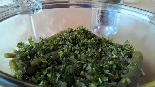 Лучшая Острая закуска, Закуска по-армянски из зеленой фасоли (лоби)