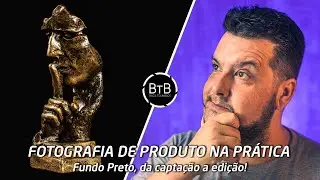 Fotografia de Produto na Prática - Fundo Preto - Luz, Captação e Edição!