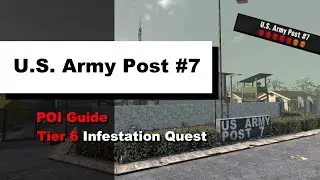 Tier 6 - US Army Post #7 | POI Walkthrough | 7 Days to Die 1.0