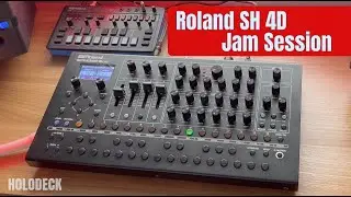 Roland SH 4D Jam Session - Part 1