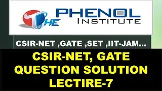 CSIR NET, GATE QUESION SOLUTION LECTURE - 2