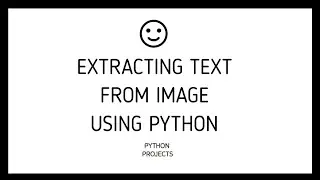 Extracting Text from Image using Python Programm |  Python Scripts