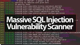 How to Scan Websites for SQL Injection -DSSS-Damn Small SQLi Scanner - with  kali Linux