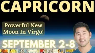 CAPRICORN - Yes! Get Optimistic About This New Moon! September 2 - 8 Tarot Horoscope
