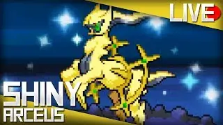 LIVE! Shiny Arceus after 15,166 Soft Rests in Pokémon Platinum!