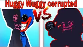 Friday Night Funkin VS Huggy Wuggy Corruption  MOD EVIL Boyfriend FNF Poppy Playtime