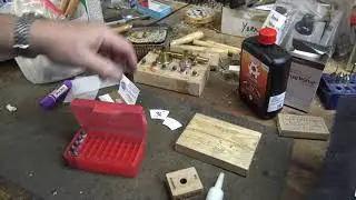 Making  36 Caliber Paper Cartridges