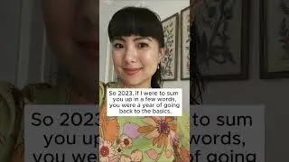 2024, you are here, but 2023, you are not forgotten!