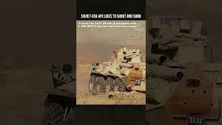 Soviet-Era APC Likes to Shoot and Swim