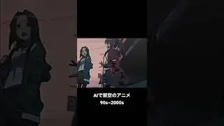 Generate fictional anime with AI.  90's to 2000's style #ai