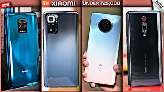 TOP 5 Best XIAOMI Phones Under 25000 (2021)