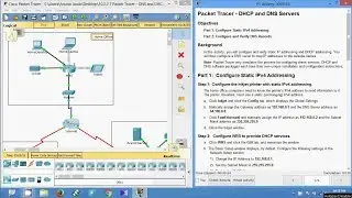 10.2.2.7 Packet Tracer - DNS and DHCP