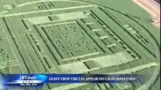 Giant Crop Circles Appear on California Farm