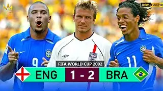 DAVID BECKHAM HAD NIGHTMARES WITH THIS PERFORMANCE BY RONALDINHO AND RONALDO | WORLD CUP 2002