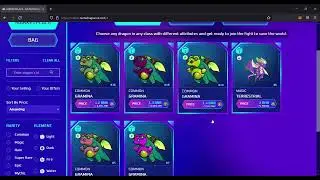 HOW TO BUY AND SELL DRAGON NFTs IN MARKETPLACE | METADRAGNAROK