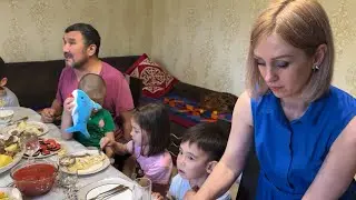 Замужем за Казахом / В Гостях У Родителей Мужа / Бешбармак / Моя Казахская Семья / Часть 2 / Влог161