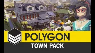 POLYGON Town Pack - (Trailer) 3D Low Poly Art for Games by 