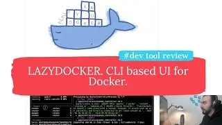 Lazydocker. Terminal UI for Docker and Docker-Compose. Demo.